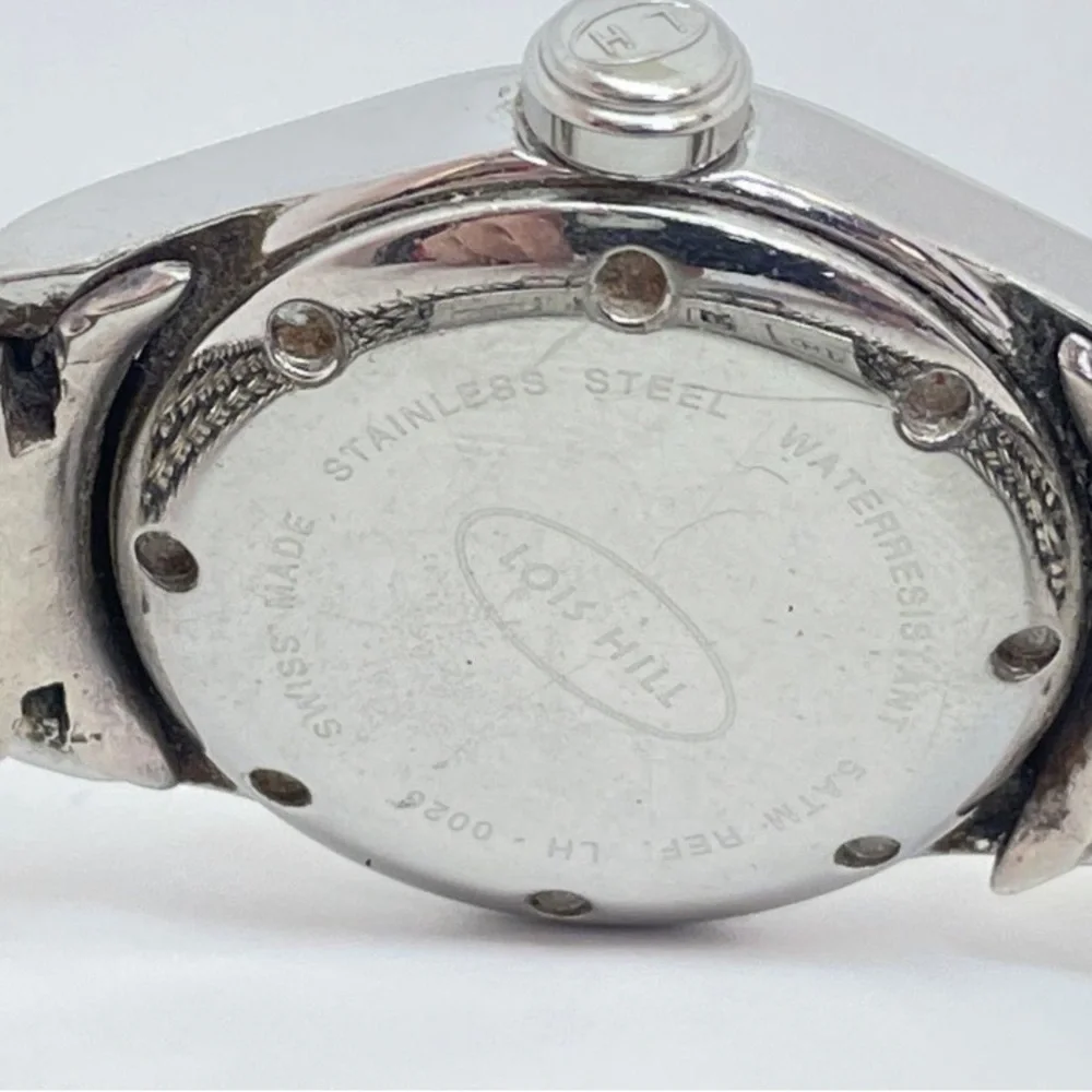 Lois Hill Sterling Silver Women's Watch. My Rolex isn't included! 😀